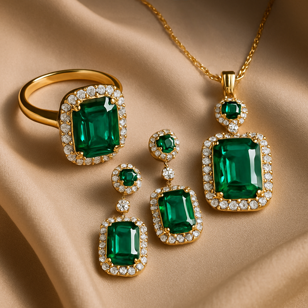 Elegant Retro Geometric Alloy Plating