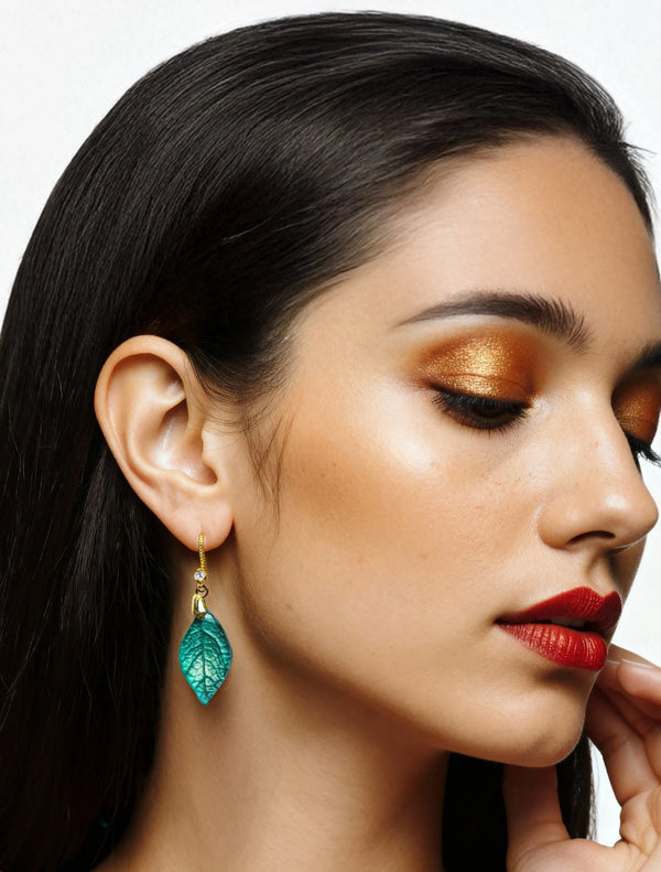 Stylish Leaf Jewelry Set - 2