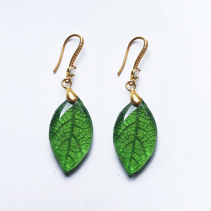 Stylish Leaf Jewelry Set