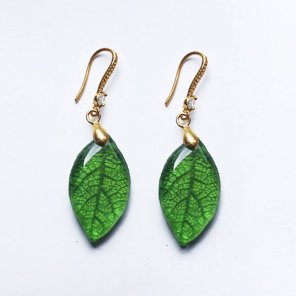 Stylish Leaf Jewelry Set