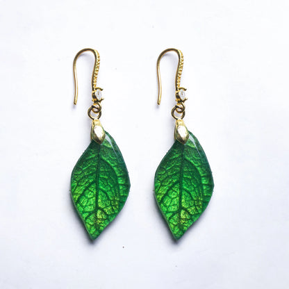 Emerald Petal  Jewelry Set